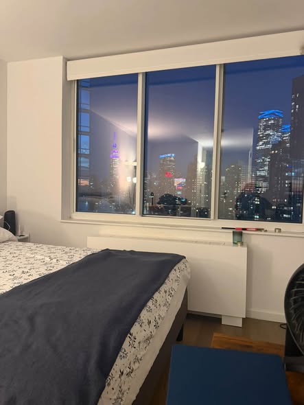 Furnished 30th-Floor Studio with River Views | Lease Takeover, Nov 2026 to July 20, 2027Taking over 