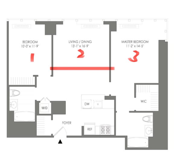 Enjoy Empire State view & WTC amazing view in the unit (Lic is just 5 min get to midtown by train )1