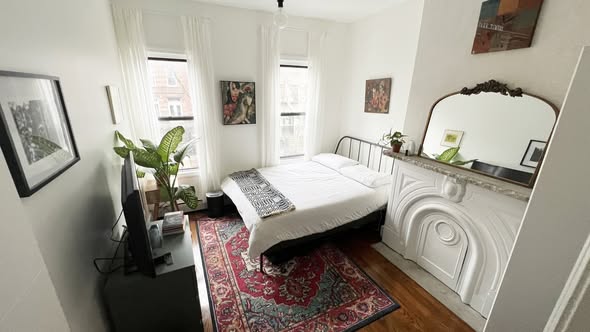 Beautiful furnished room with private bathroom for sublet in Bedstuy. April 15th - June 1st. $650/we